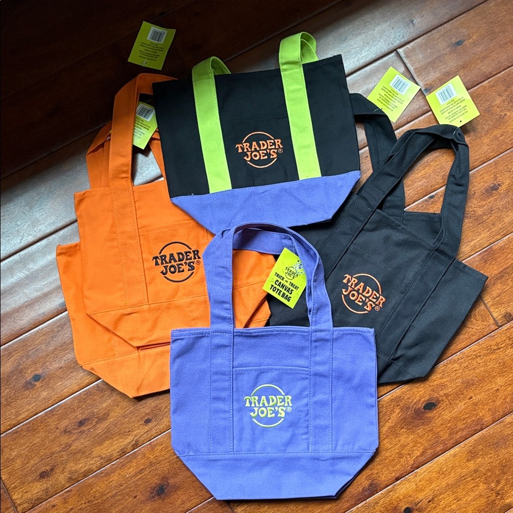 Halloween Trader Joe's Tote Bags Set or individual